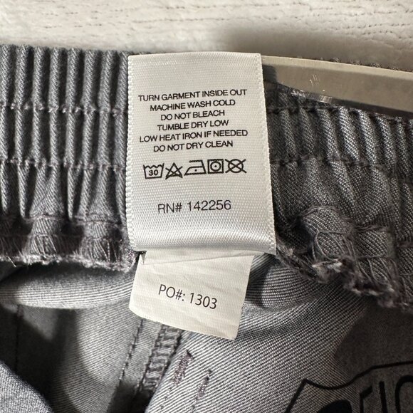Figs Scrub Pants Women Size XXS Petite Gray Yola Skinny Drawstring Pockets - Picture 8 of 11